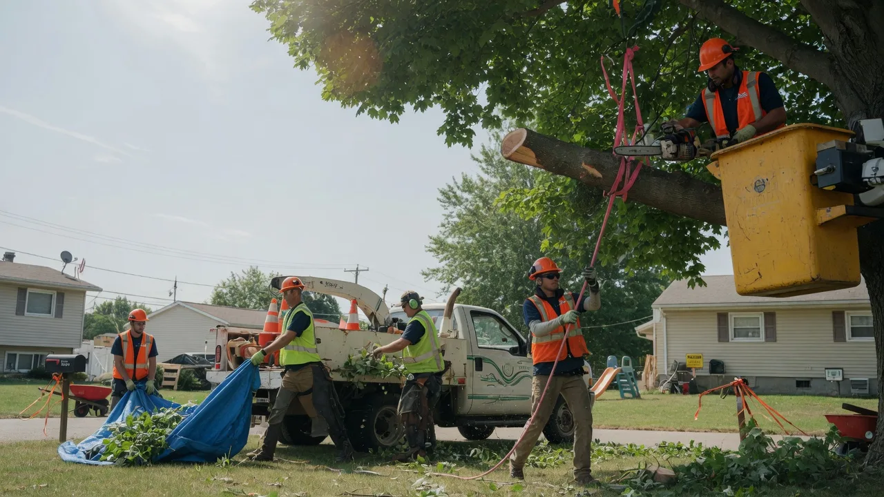 Tree Stabilization in Stark City, MO